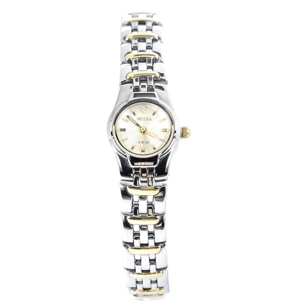 Sicura Gold Silver Watch